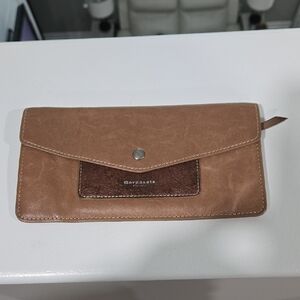 Tan And Brown Women's Wallet
